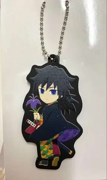 귀멸의 칼날 니지겐노모리 토미오카 기유 러버 스트랩