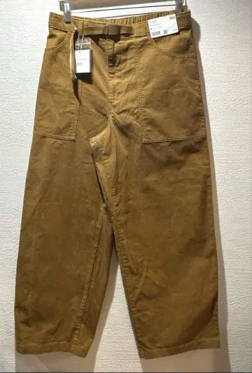 유니클로 jw anderson jw앤더슨 코듀로이 워크 팬츠