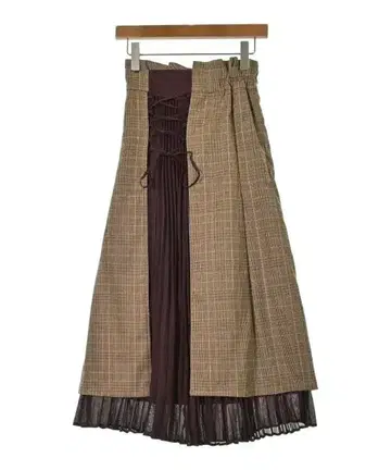 Lily Brown 롱 맥시 길이 스커트 여성용