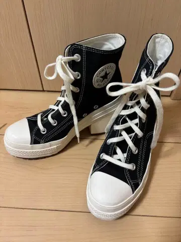 컨버스 척테일러 하이힐 통굽 한국 한정판 모델