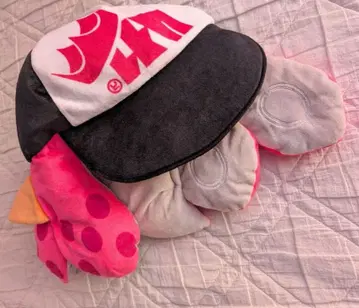 스플래툰2 걸 킹 플립 메쉬 모자 가발 코스프레