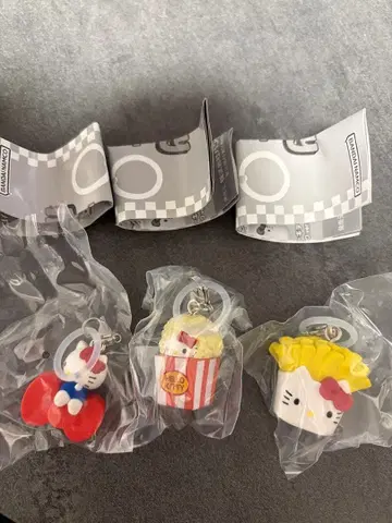 헬로키티 아메리칸 디자인 메지루시 액세서리 3종 세트