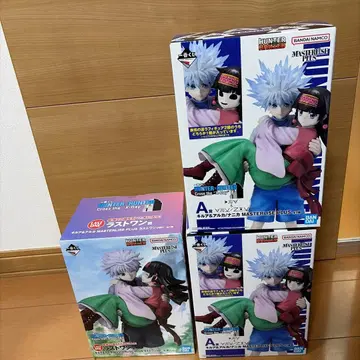 미개봉 제일복권 헌터헌터 A상 2종 라스트 원상 피규어 3체 세트