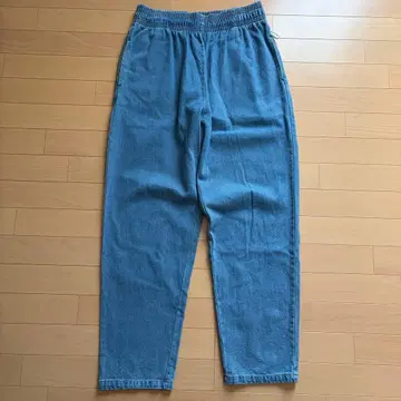 새상품급 Cookman 쿠쿠만 셰프 팬츠 데님 라이트 블루 L