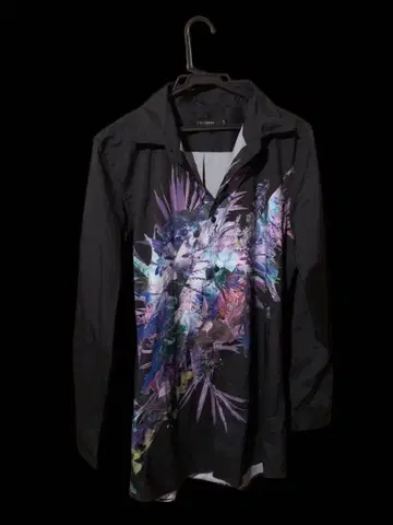 시버라이즈 멀티 컬러 플라워 프린트 셔츠 사이즈 46