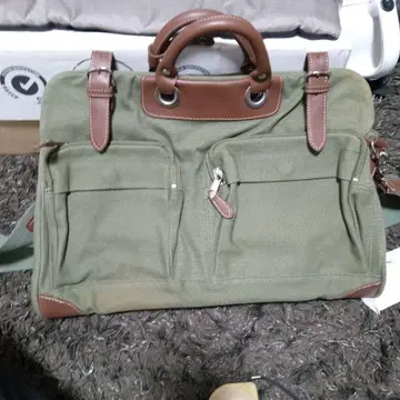 KIRIN Beverage 비즈니스 백 올리브 그린