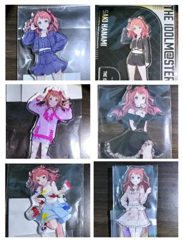 학마스 하나미 사키 아크릴 스탠드 묶음 판매