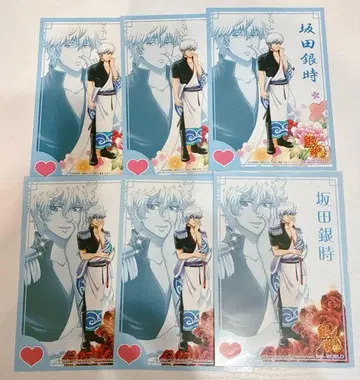 은혼 사카타 긴토키 애염향편 j-world 엽서 6장