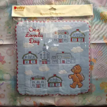 디즈니 더피 미니 타월