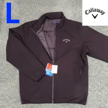 새상품 미사용 캘러웨이 자켓 블루종 블랙 L 방한