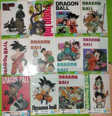 제일복권 드래곤볼 비주얼 보드 12장 세트