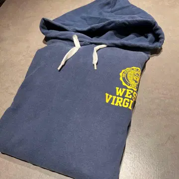 Champion WEST VIRGINIA 후드티 L 네이비