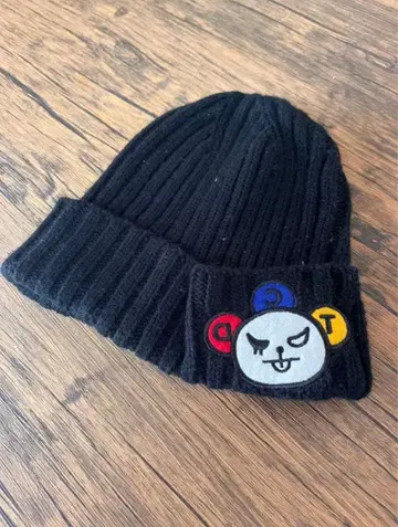 [ 새상품급 ] Dickies 블랙 니트 모자 도리카무 콜라보 와루쿠마