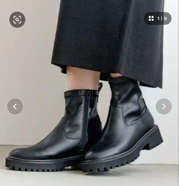 LEPSIM 숏부츠 블랙 L