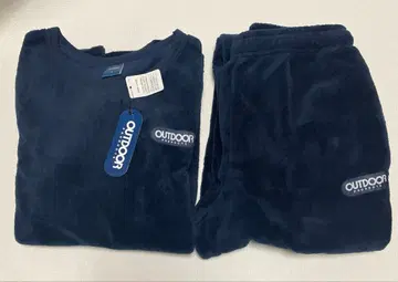 OUTDOOR 네이비 룸웨어 파자마 M 사이즈 남성용