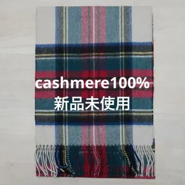 [ 선착순 ] 캐시미어 100% 체크 머플러