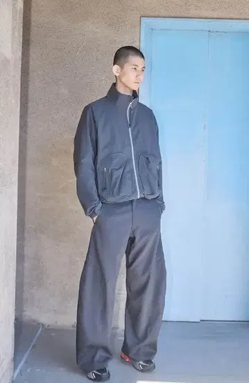 NVRFRGT CURVED LEG WORK PANTS