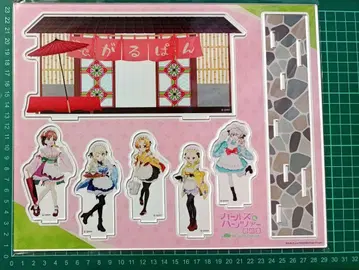 걸즈 & 판처 최종장 일본풍 메이드 아크릴 디오라마