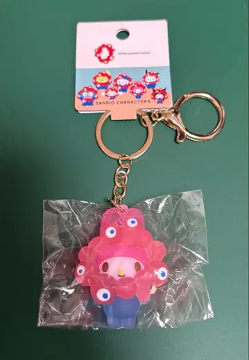 간사이 만박 산리오 먀쿠먀쿠 변신 키링 마이멜로디 클리어