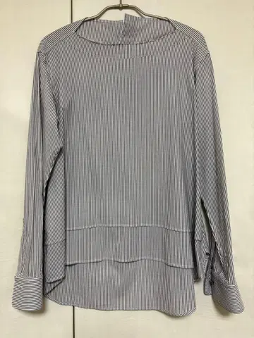 Y's 스트라이프 패턴 긴팔 셔츠