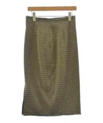 GALLARDAGALANTE NAVY 롱 맥시 길이 스커트 여성용