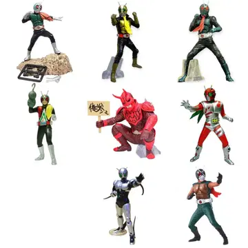 8세트 가면라이더 피규어 가챠 캡슐 토이 HDM 창절