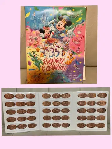 디즈니 수베니어 메달 35주년 앨범