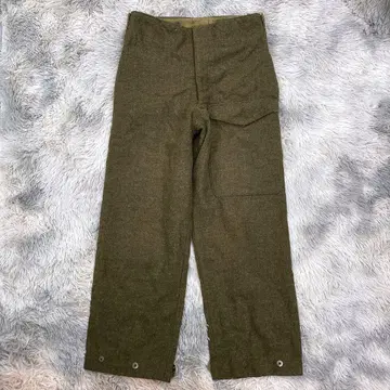 1953년제 캐나다군 울 배틀 드레스 팬츠 한쪽 포켓 사양