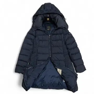 타트라스 폴리테아 다운 코트 A라인 후드 탈부착 가능 02 네이비