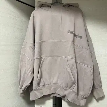 드롭 숄더 빅 후드티