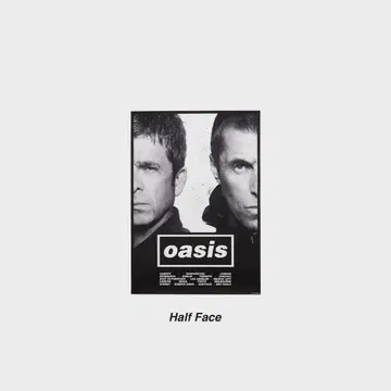 oasis Half Face 포스터