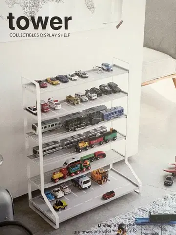 tower 야마자키 실업 미니카&레일 토이 랙