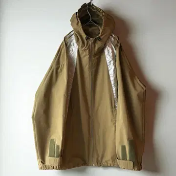 DRIES VAN NOTEN 21ss 후디드 레인코트 카키