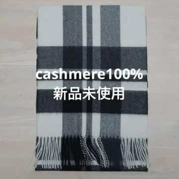 [ 선착순 ] 캐시미어 100% 체크 머플러