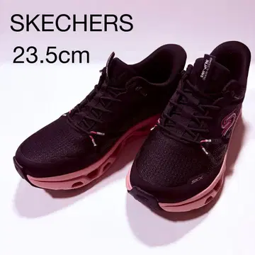 새상품급 스케쳐스 슬립인즈 스니커즈 핑크 23.5cm