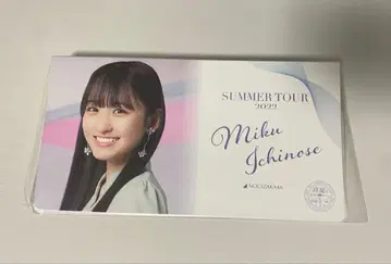 노기자카46 이치노세 미쿠 2022 개별 사진 앨범 한여름 전국 투어