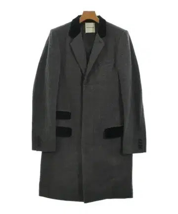 Shinya yamaguchi 체스터 코트 남성용