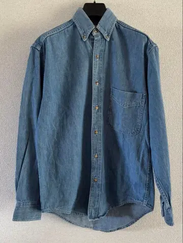 L.L.Bean BD 데님 셔츠 캐나다제 XS 긴팔 90s 빈티지