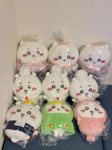 치이카와(먼작귀) BIG 봉제 인형 치이카와 9점 세트