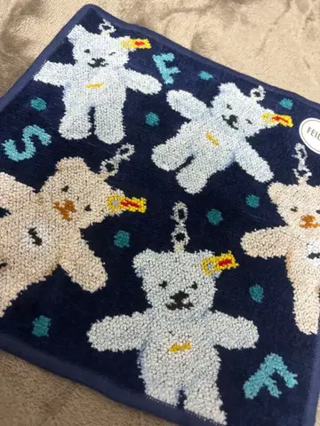 FEILER 곰 디자인 타월 손수건