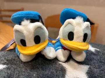 디즈니 봉제 인형 키체인 도날드 스트랩 마스코트 엎드린