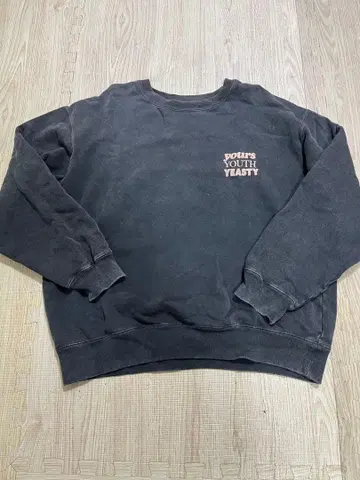 BAYFLOW 베이플로우 맨투맨 트레이닝복 긴팔 차콜 그레이