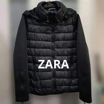 지금 추천! ZARA 블랙 컬러 다운 자켓