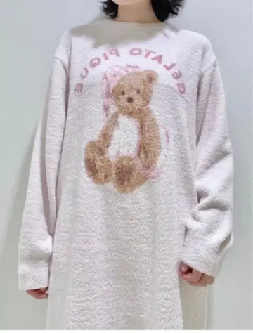 GELATO PIQUE 곰 자수 룸웨어