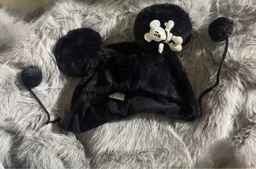 디즈니 미키 팬캡 블랙