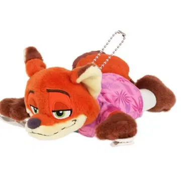 디즈니 신상 주토피아 닉 어깨에 붙는 봉제 인형