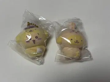 치이카와 x 산리오 플로키 마스코트 참 토끼 x 폼폼푸딩