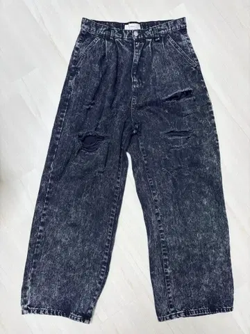 ADRER 남성용 데미지 데님 M