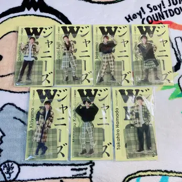 쟈니즈 WEST 아크릴 스탠드 풀 멤버 세트 낱개 판매 가능