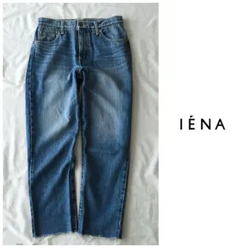 IENA [ 세탁 가능 ] 빈티지 워시 가공 데님 팬츠